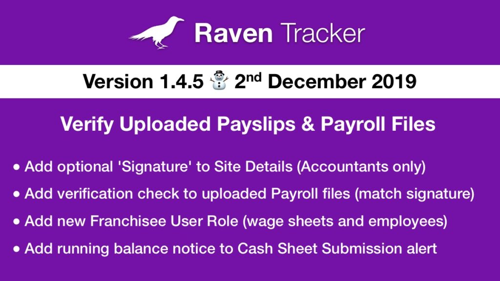 Raven Tracker 1.4.5