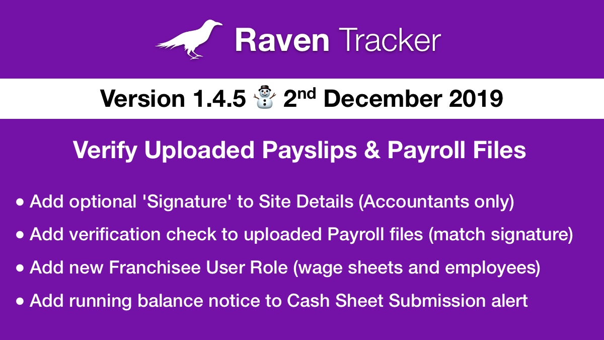 Raven Tracker 1.4.5