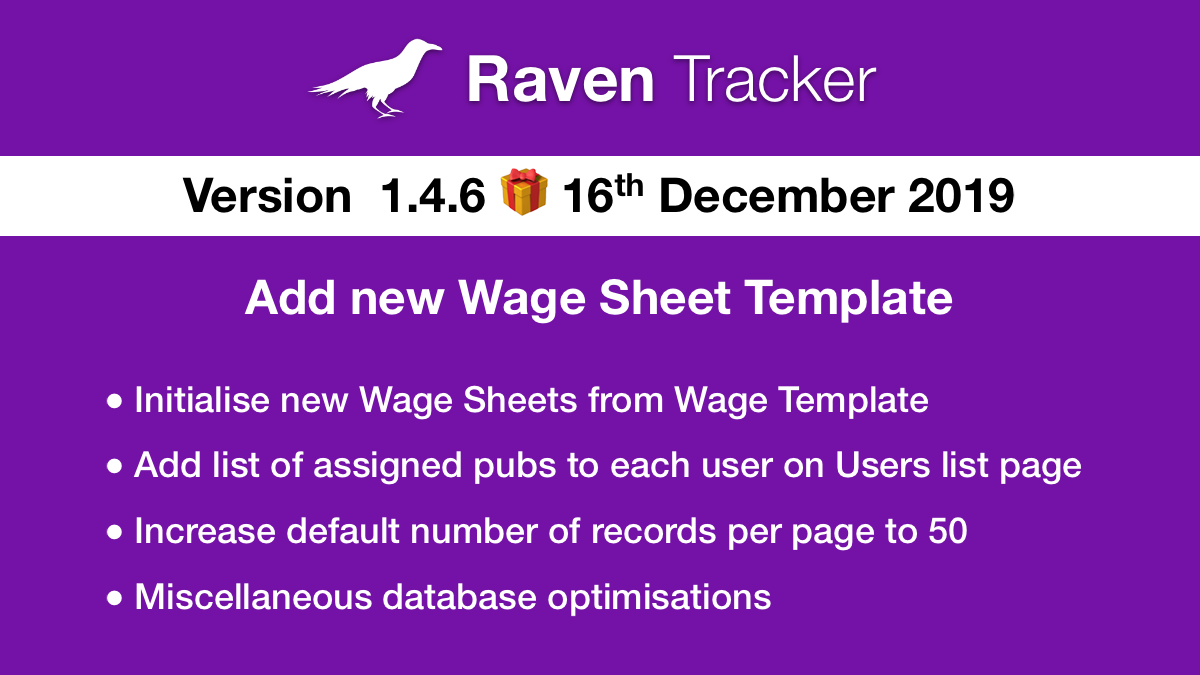 Raven Tracker 1.4.6