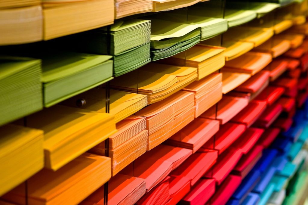 Colourful Paperwork