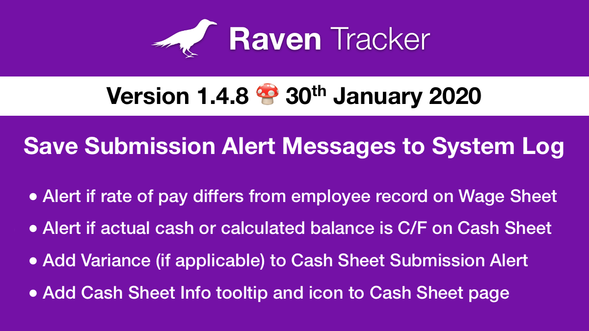 Raven Tracker 1.4.8