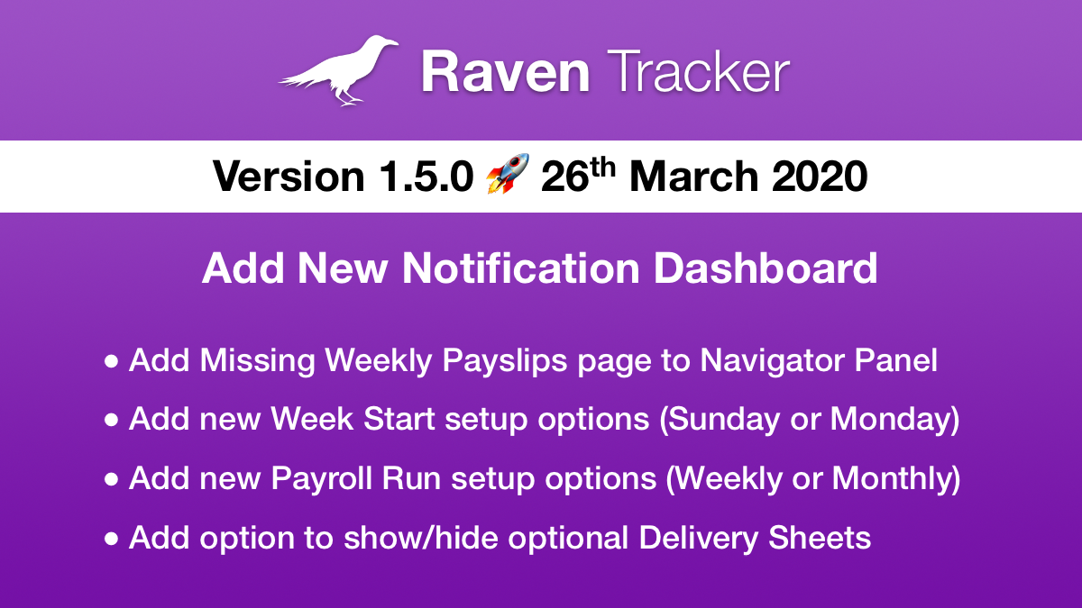Raven Tracker 1.5.0