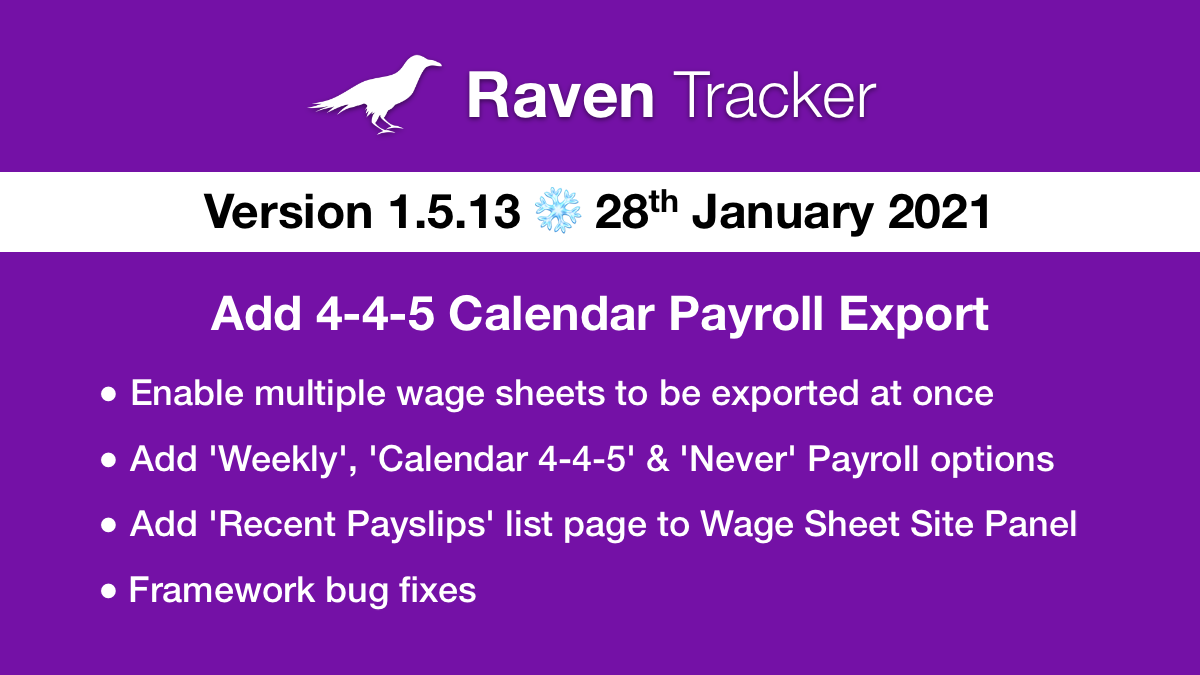 Raven Tracker 1.5.13